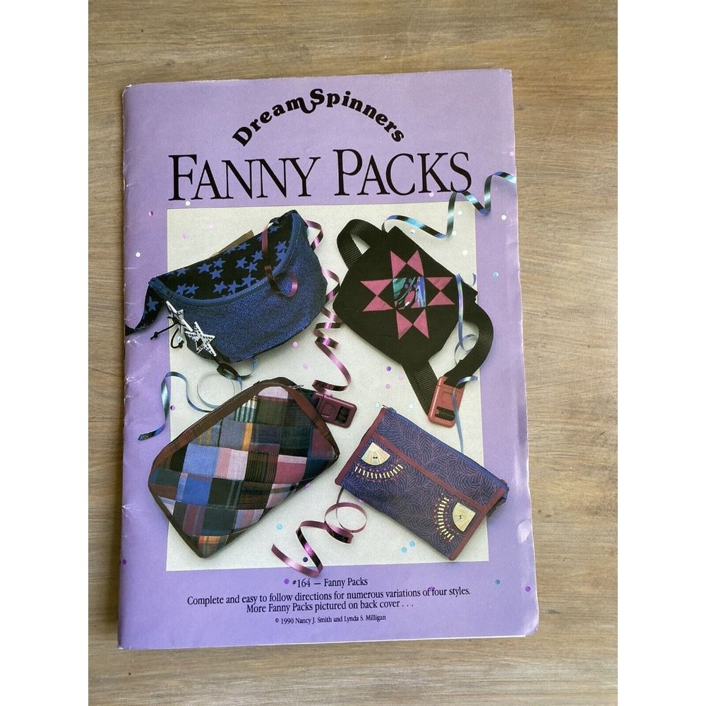 Vintage Pattern For Making A Fanny Packs Sewing Patterns Fanny Packs